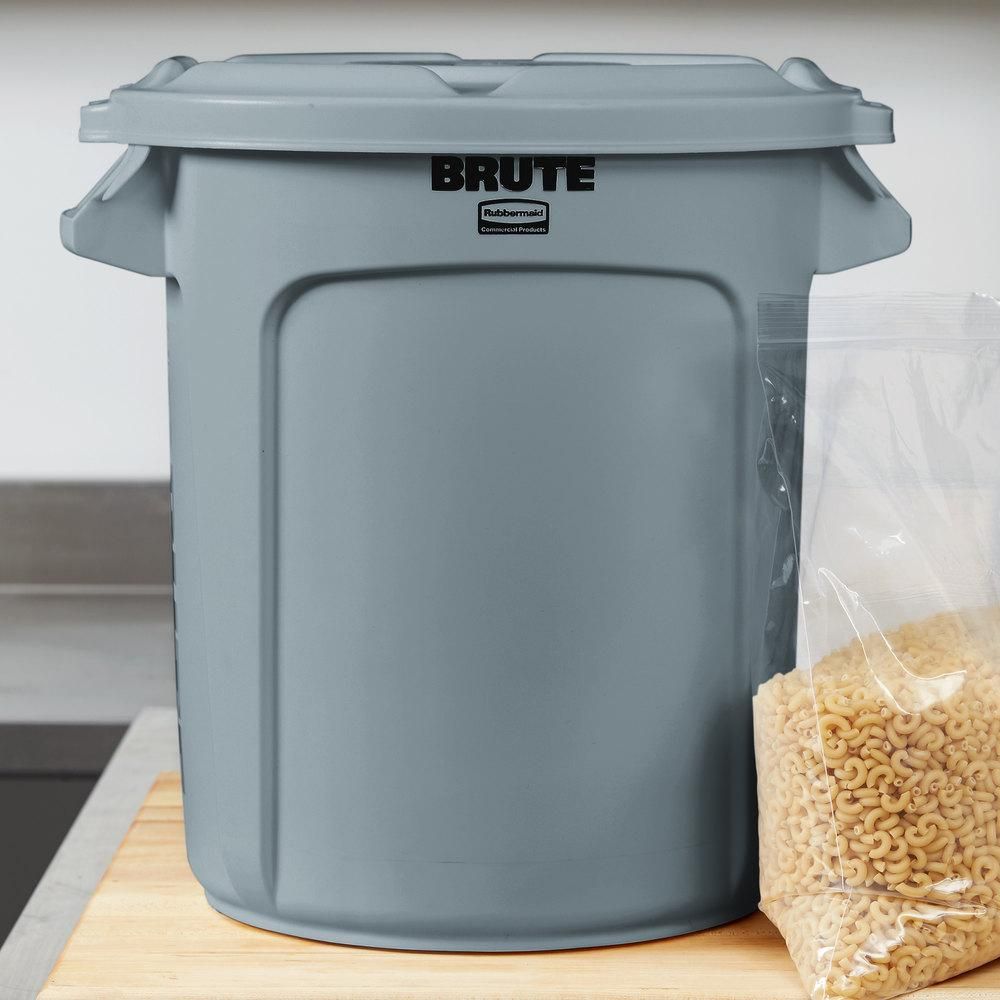 Rubbermaid Brute konténer tető 37,9L-es szemeteshez-szürke