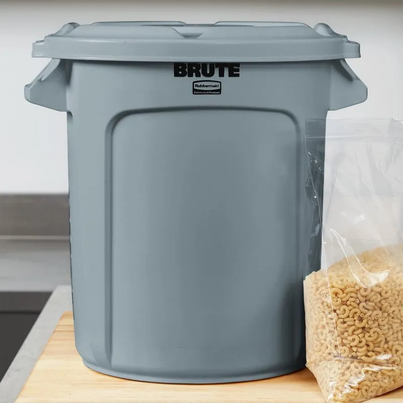Rubbermaid Brute konténer tető 37,9L-es szemeteshez-szürke