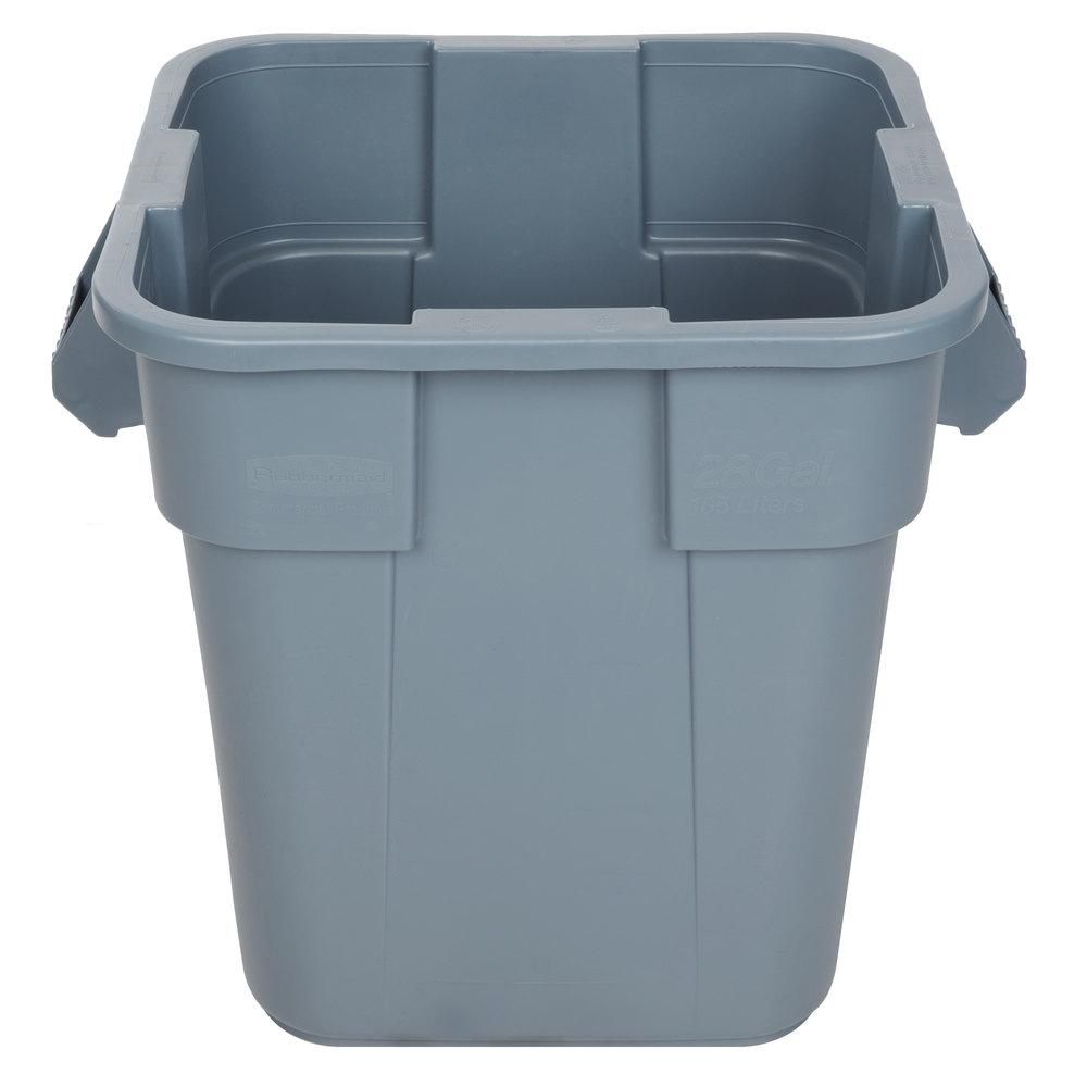 Rubbermaid Brute kocka alakú konténer-106L-szürke