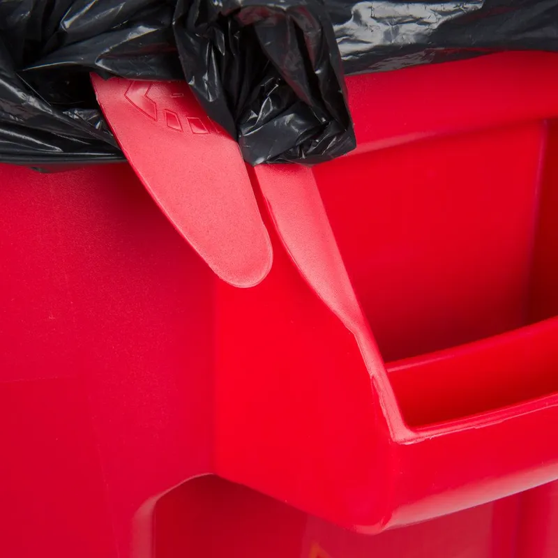 Rubbermaid Brute törhetetlen szemetes kuka-166,5L-piros