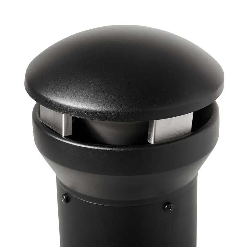 Rubbermaid nagy kapacitású cigaretta csikkgyűjtő torony, design- fekete