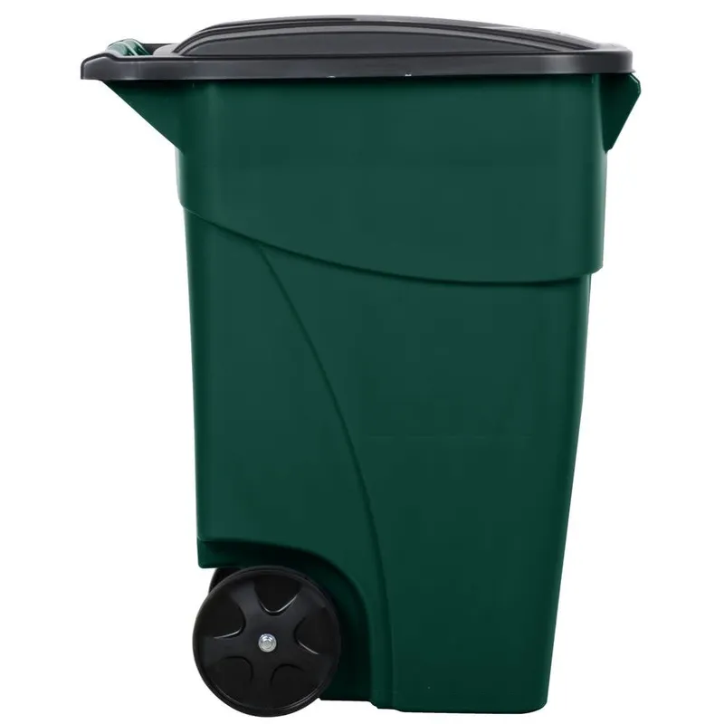 Rubbermaid Brute 189 literes kerekes konténer- zöld