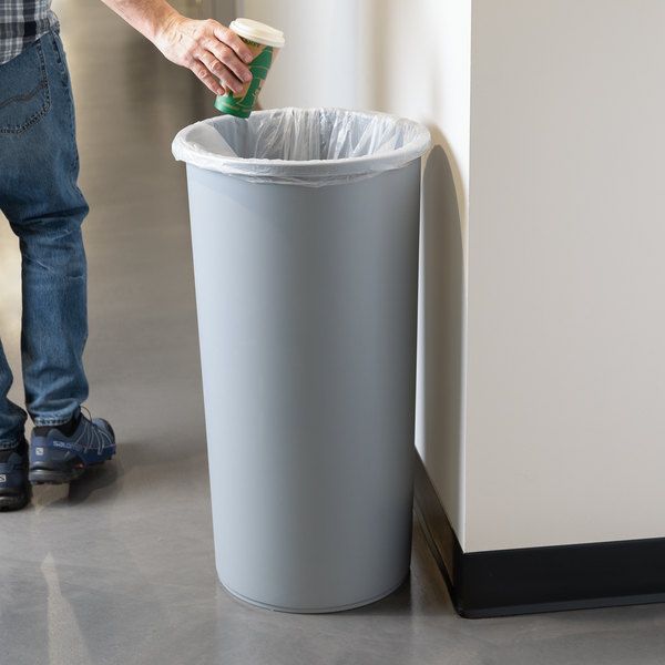 Rubbermaid Irodai szemetes  kör alakú, 83L, szürke
