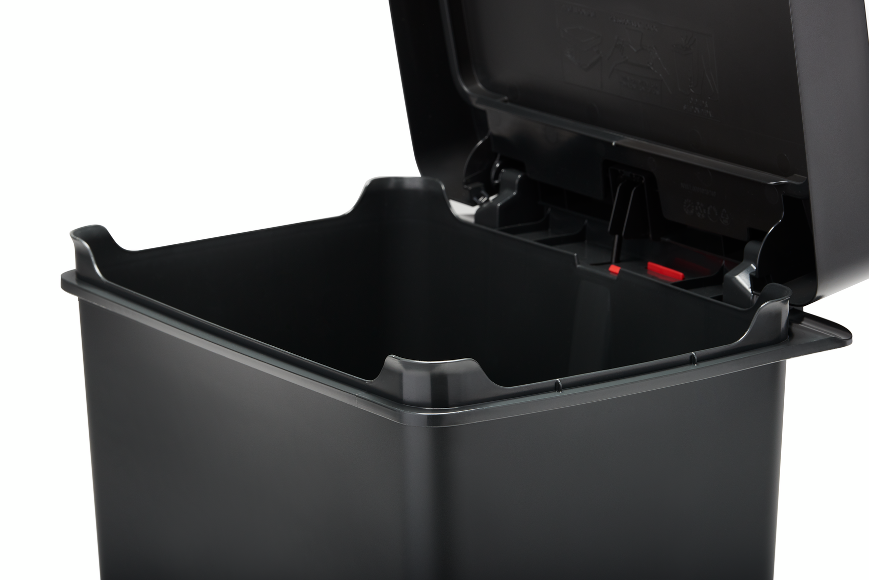 Rubbermaid Premier Step-on műanyag szemetes kuka 46L