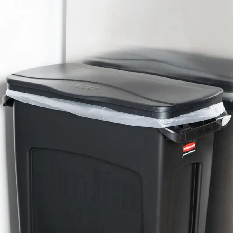Rubbermaid Slim Jim szemetes kuka tető- felhajtható