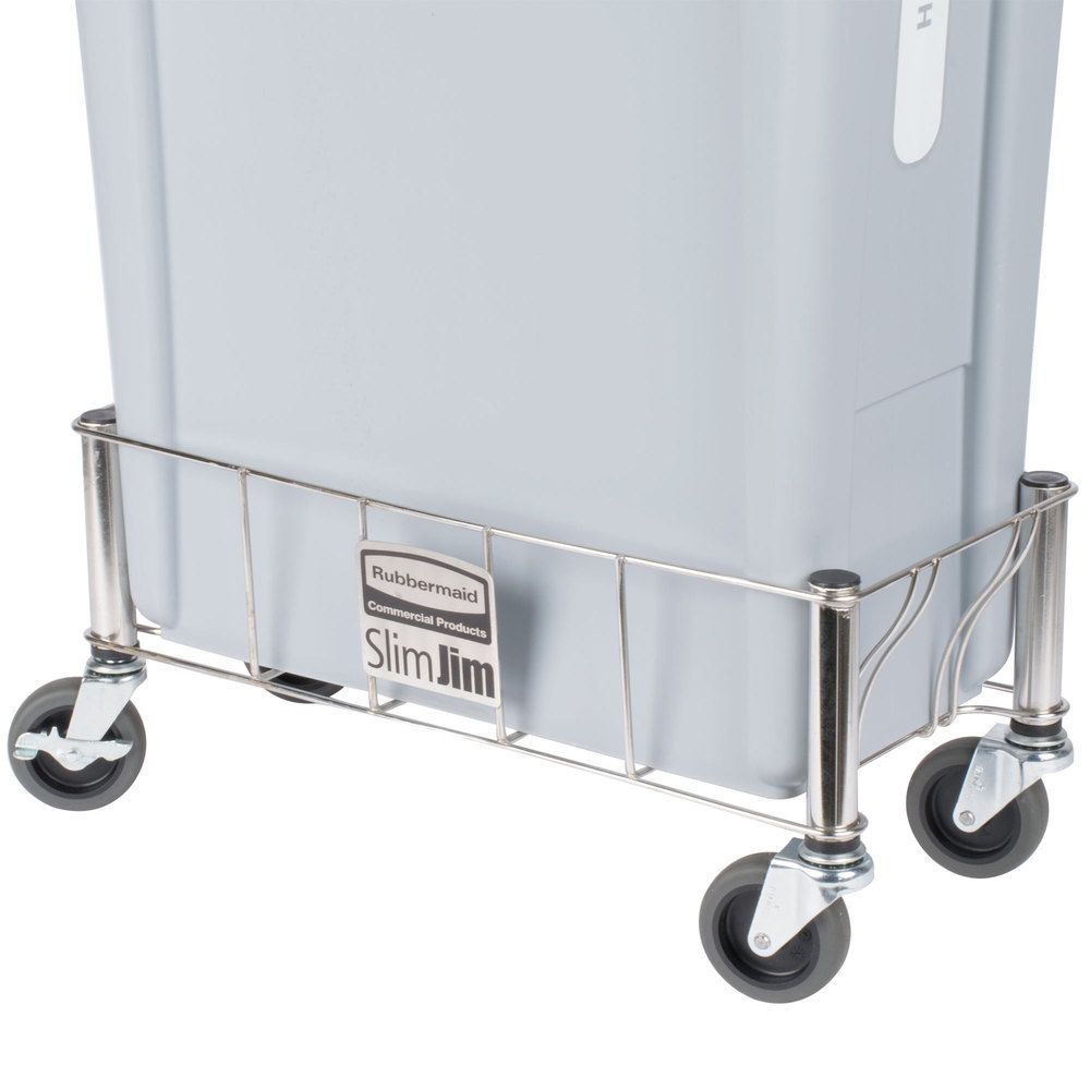 Rubbermaid Slim Jim gurulós kocsi szemeteshez- 1 rekeszes