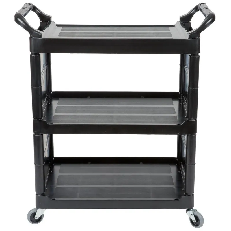 Rubbermaid kisméretű szervízkocsi, két oldalt zárt
