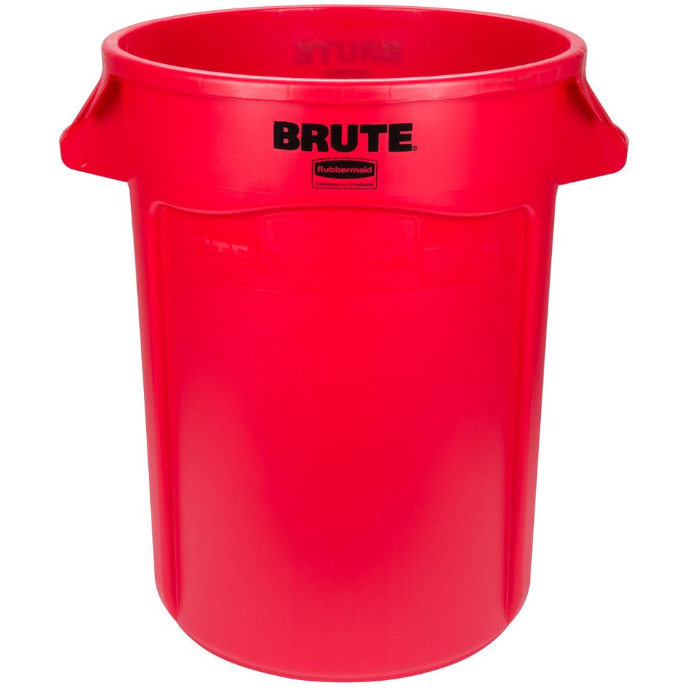 Rubbermaid Brute törhetetlen szemetes kuka-166,5L-piros