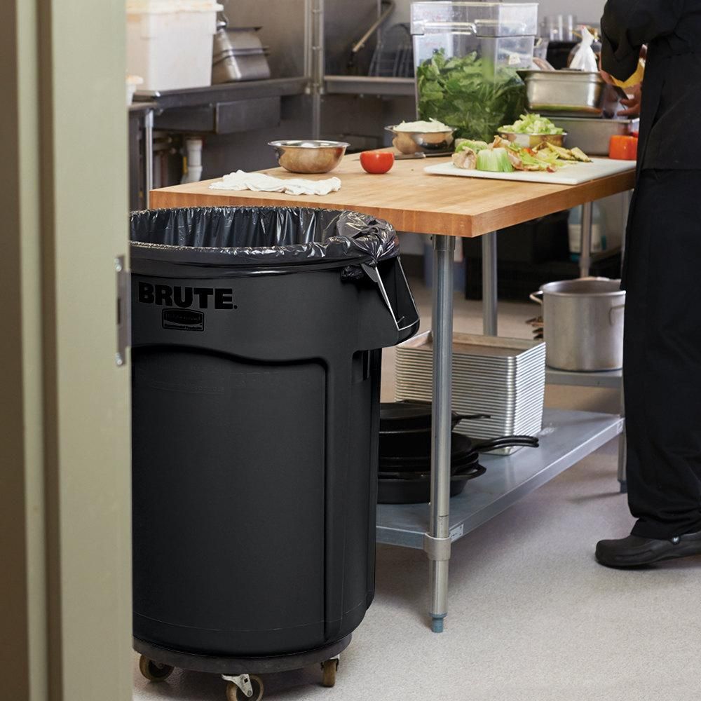 Rubbermaid Brute törhetetlen szemetes kuka 166,5L-fekete