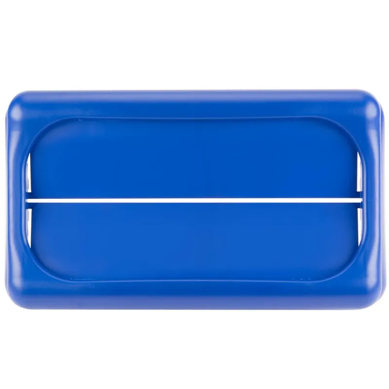 Rubbermaid Slim Jim szemetes kuka tető- "swing"- kék