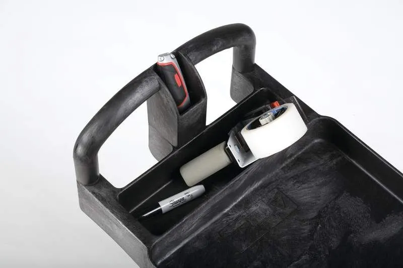 Rubbermaid anyagmozgató és szerelő kocsi, szerszámtartóval-kis méretű