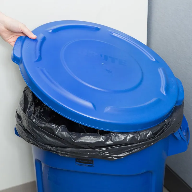 Rubbermaid Brute konténer tető 75,5L-es szemeteshez-kék