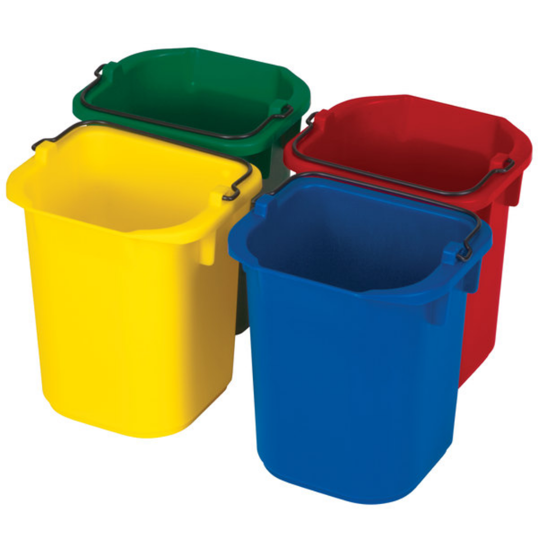 Rubbermaid színkódos vödör szett