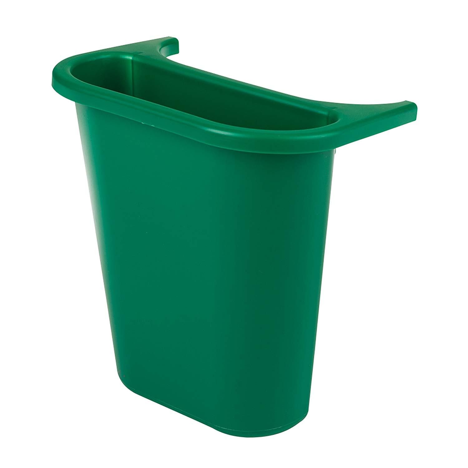 Rubbermaid oldalkuka FG295673BLUE szemeteshez-zöld