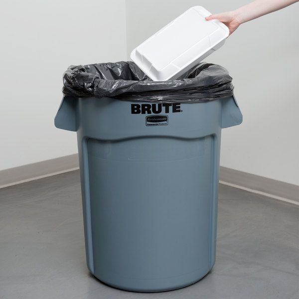 Rubbermaid Brute törhetetlen szemetes kuka-166,5L szürke