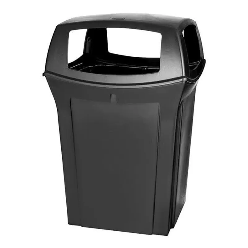 Rubbermaid "Ranger" kültéri szemetes-fekete-170,3 liter