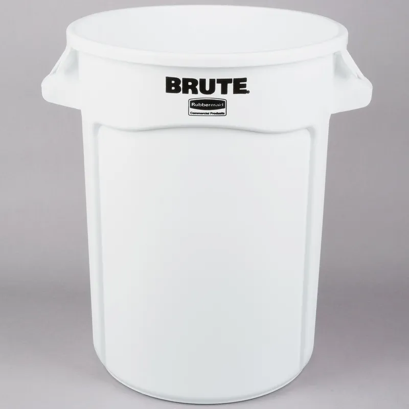 Rubbermaid Brute törhetetlen szemetes konténer 121L fehér