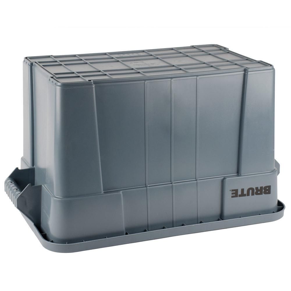 Rubbermaid Brute tároló láda 75,5L- szürke