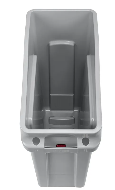 Rubbermaid Slim Jim asztal alá helyezhető kuka 49L szürke