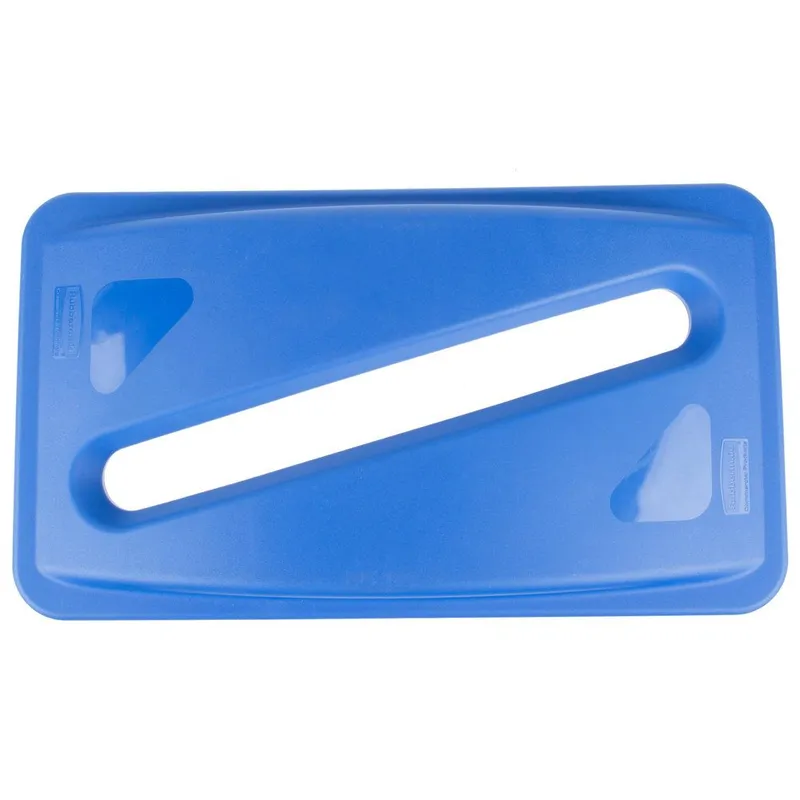 Rubbermaid Slim Jim szemetes kuka tető - papír gyűjtős- kék