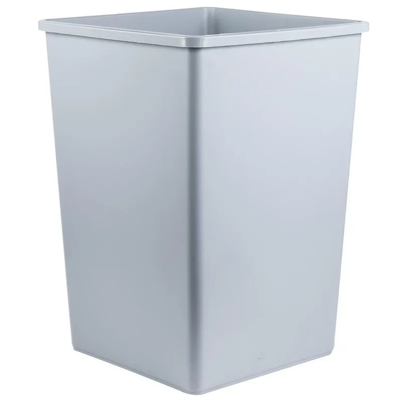 Rubbermaid négyzet alakú irodai szemetes szürke