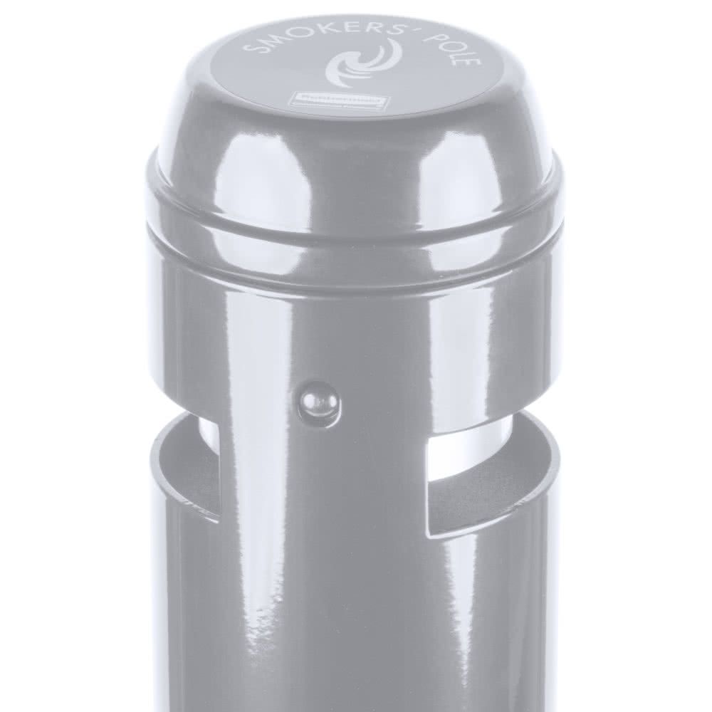 Rubbermaid cigaretta csikkgyűjtő oszlop- ezüst