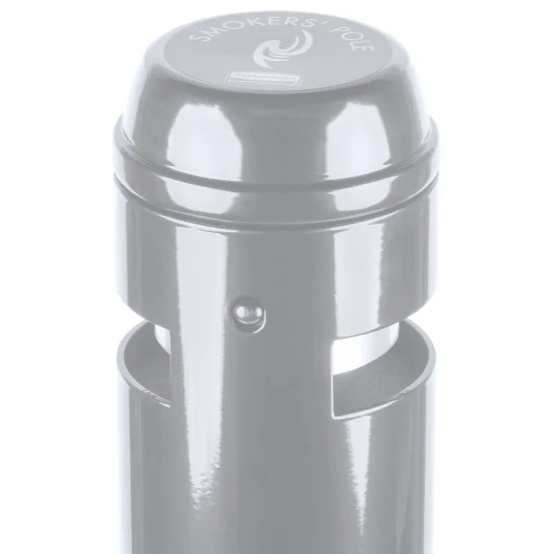 Rubbermaid cigaretta csikkgyűjtő oszlop- ezüst