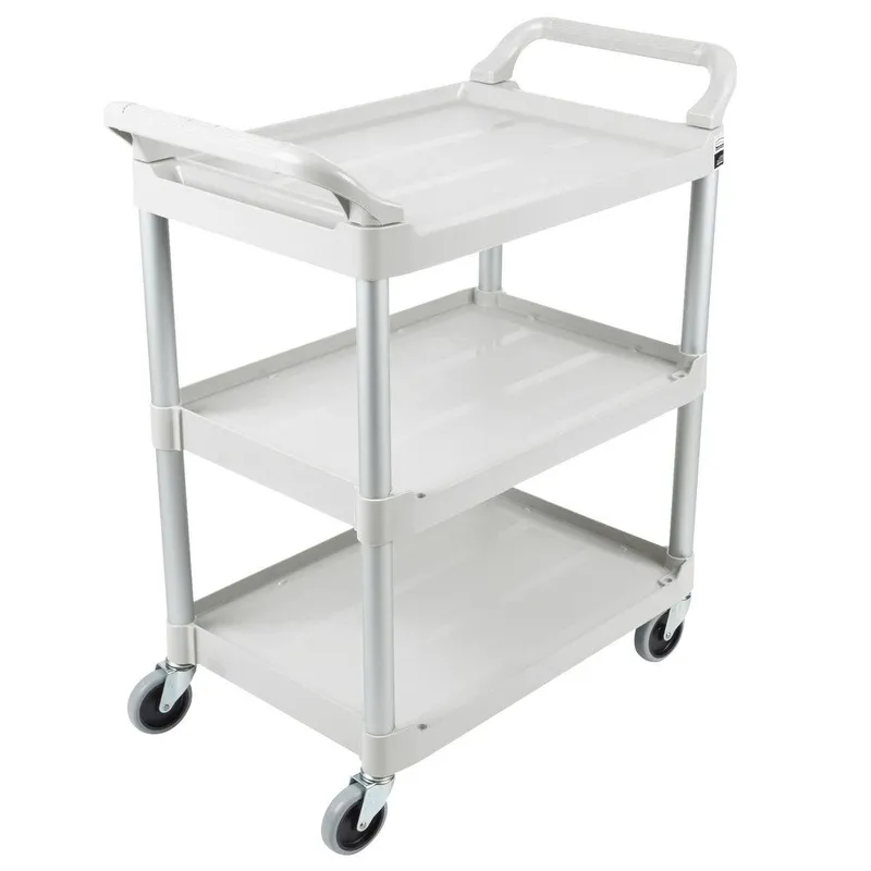 Rubbermaid kisméretű szervízkocsi, fehér