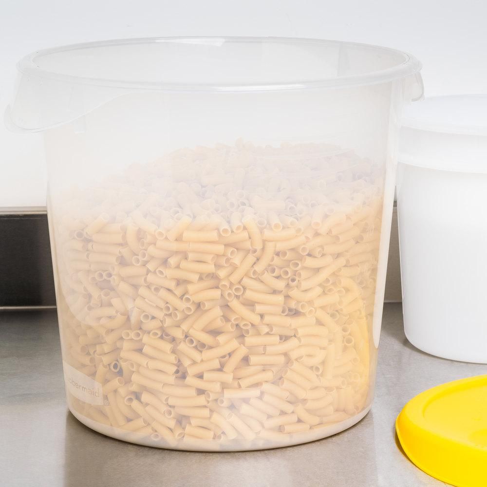 Rubbermaid kör alakú tárolódoboz 17L-es