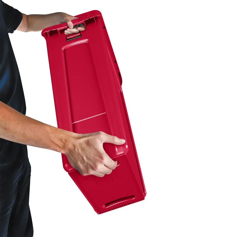 Rubbermaid Slim Jim szemetes kuka- 87 literes-piros