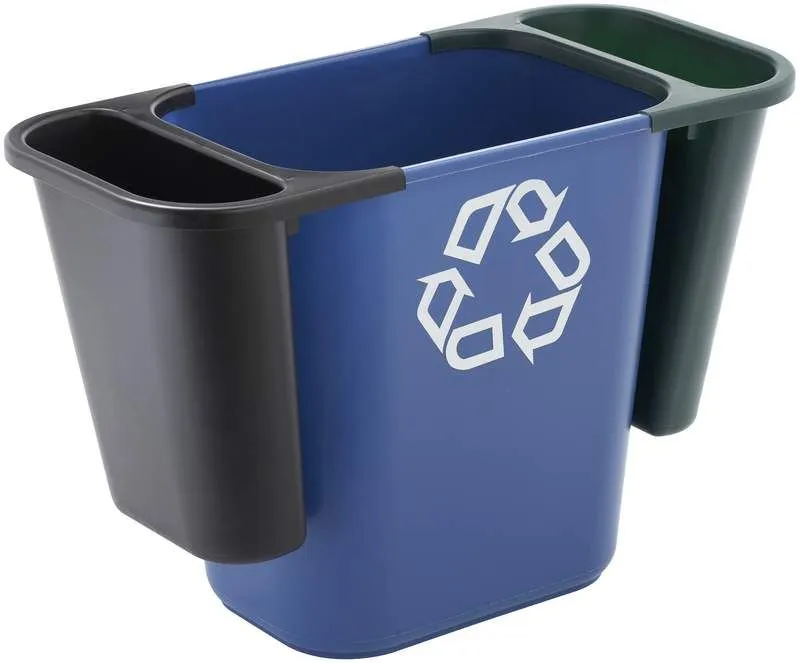 Rubbermaid 26,6 literes szelektív szemetes kuka - műanyag