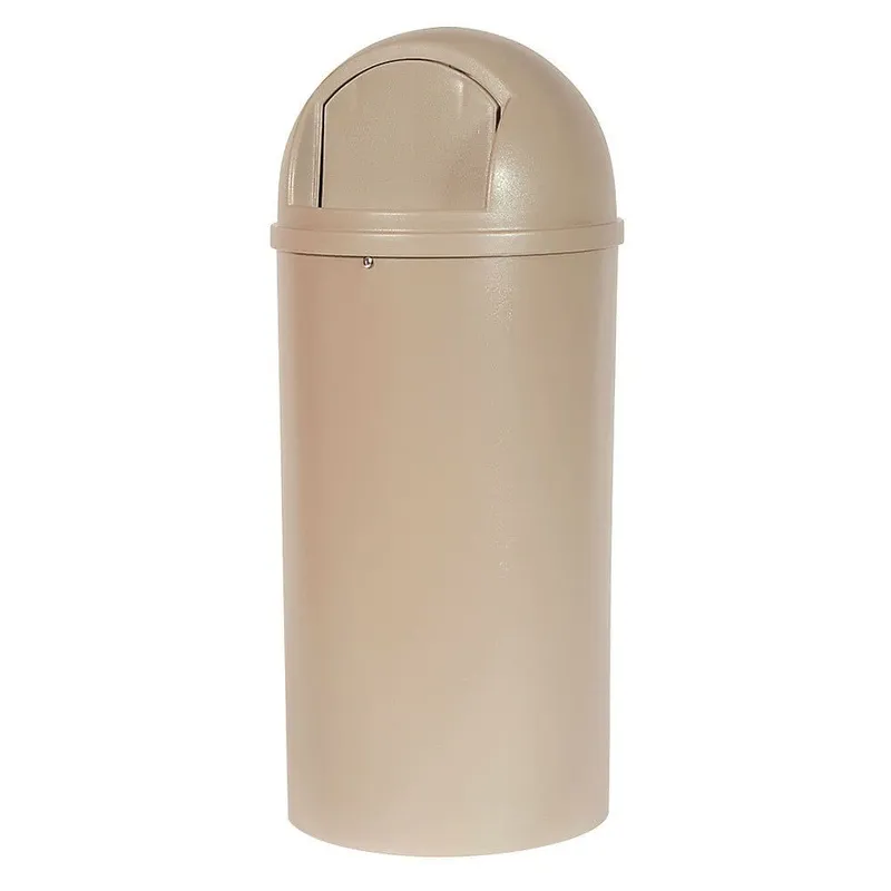 Rubbermaid Marshal billenő fedeles szemetes-bézs-95l-UV álló