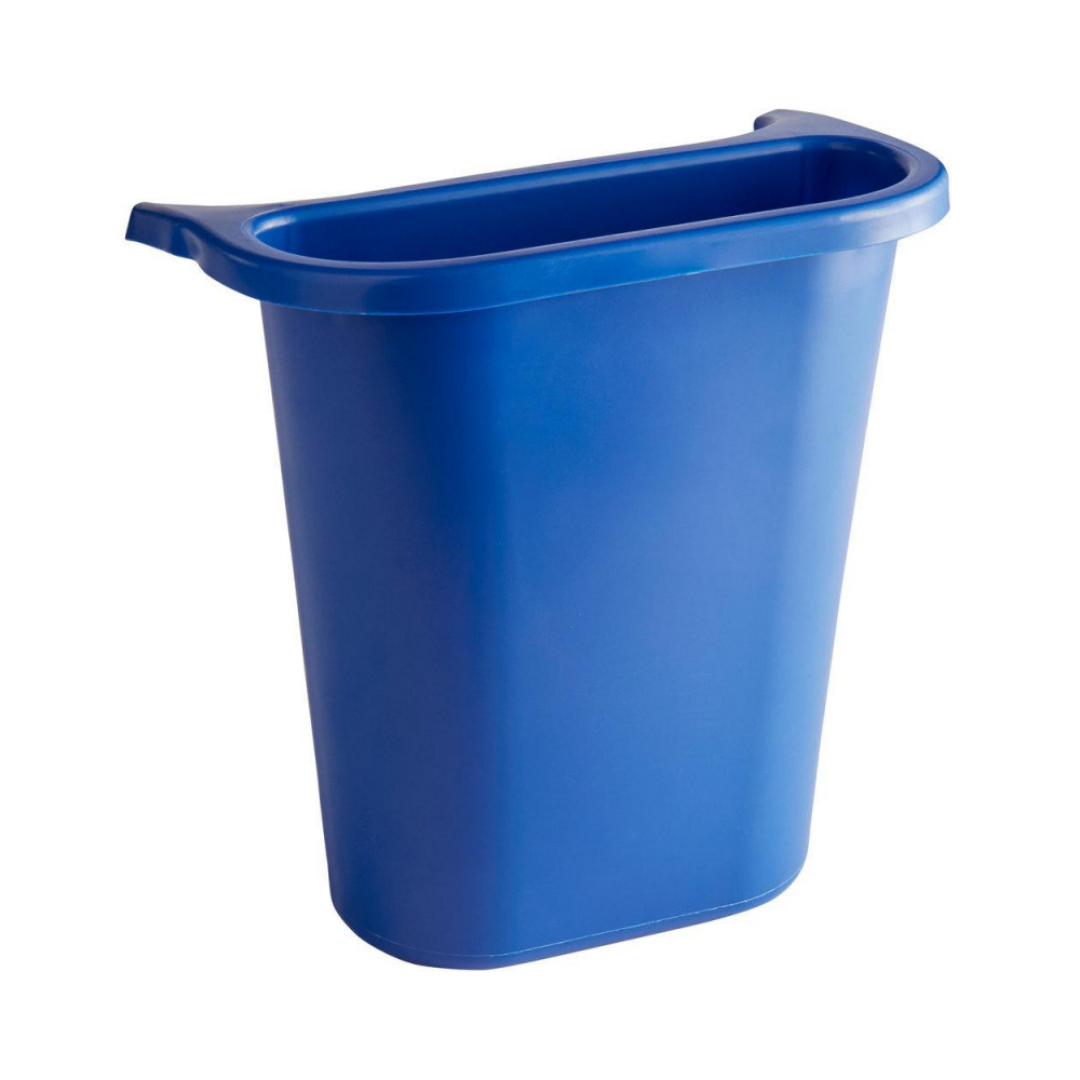 Rubbermaid oldalkuka FG295673BLUE szemeteshez-kék