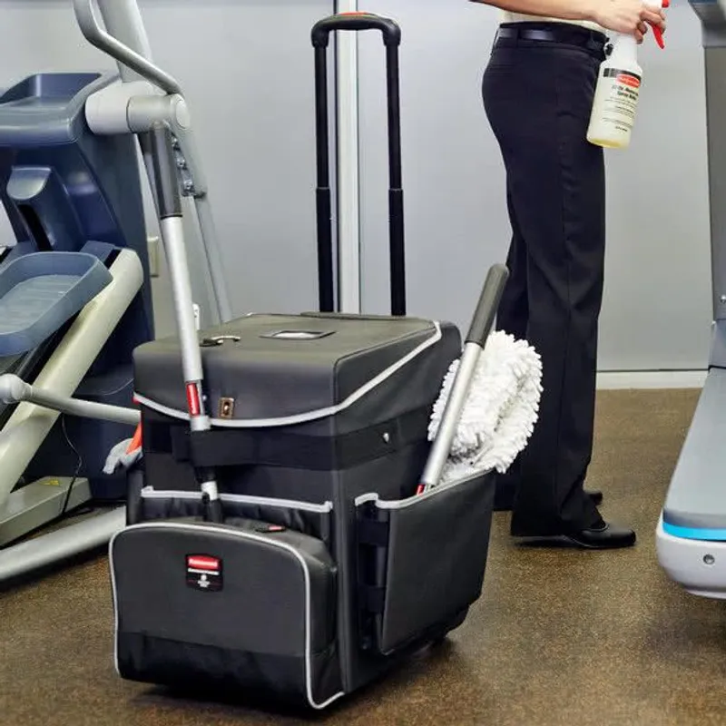 Rubbermaid Quick Cart kompakt szállodai kocsi - közepes