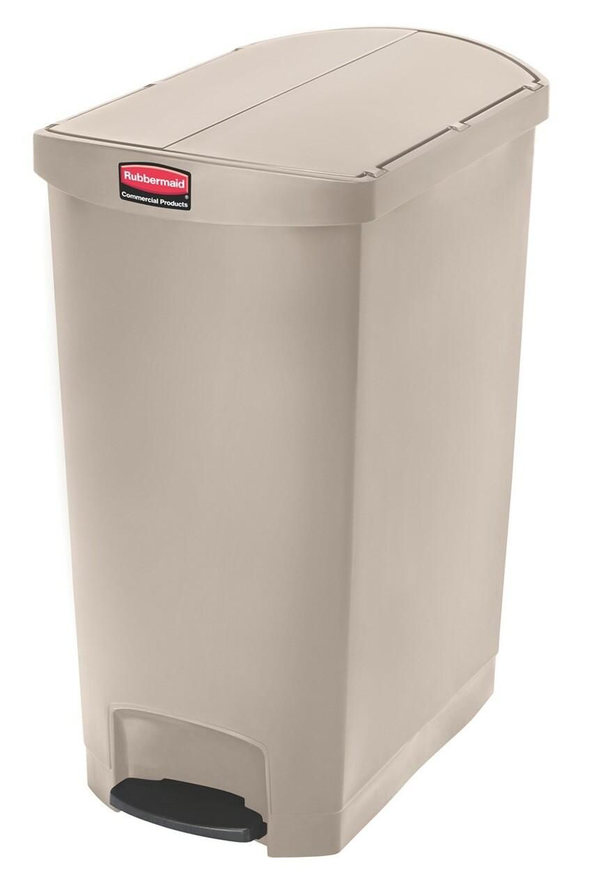 Rubbermaid Slim Jim Step-On szemeteskuka 90 liter- bézs