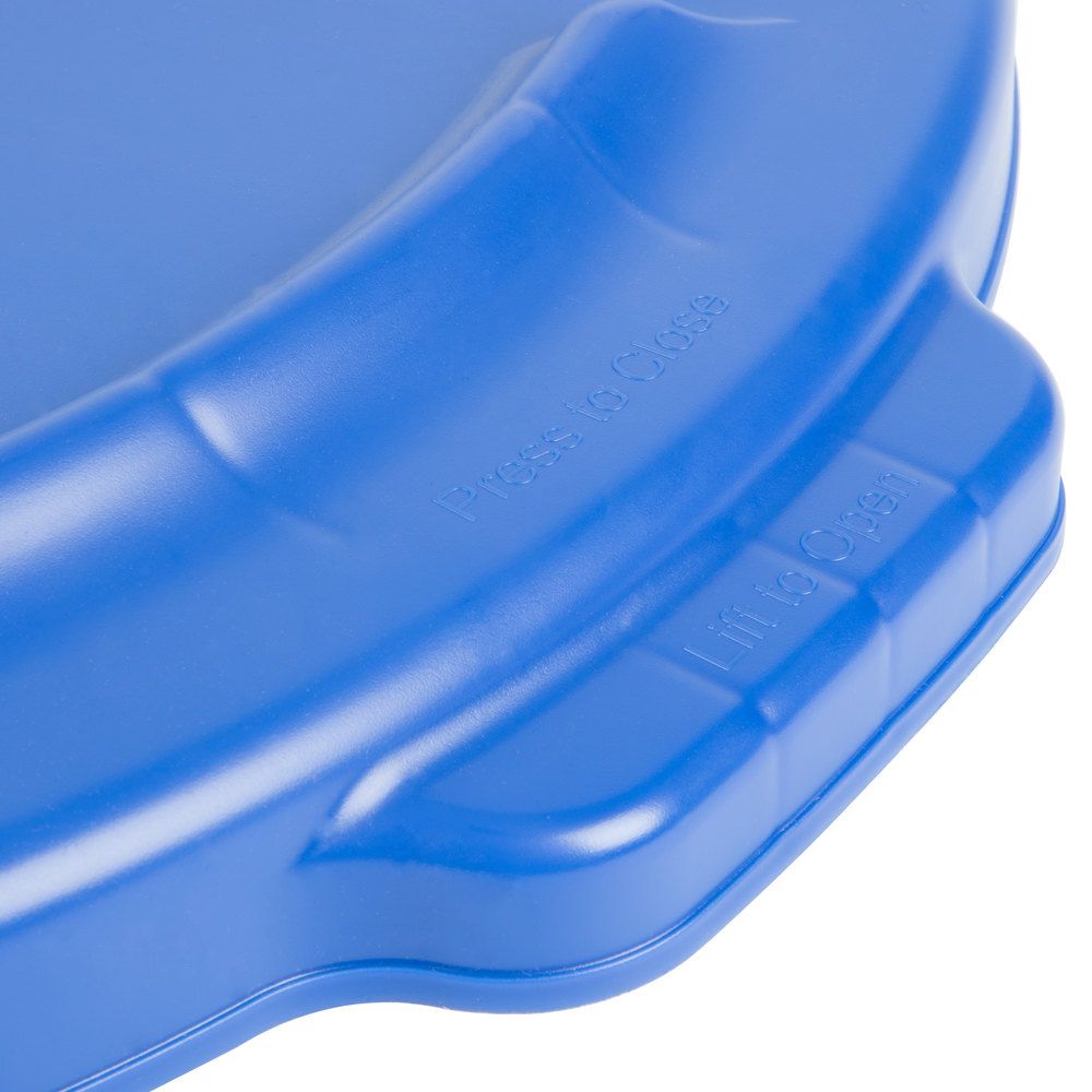 Rubbermaid Brute konténer tető 121,1L-es szemeteshez-kék