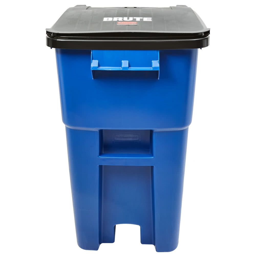 Rubbermaid Brute 189 literes kerekes konténer- kék