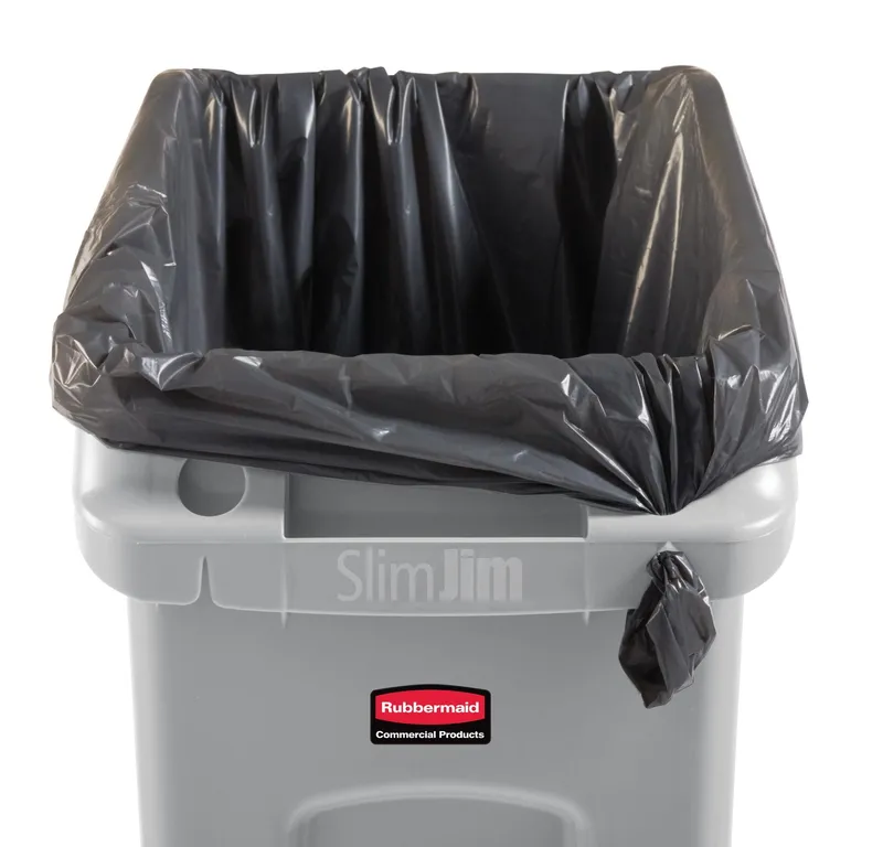 Rubbermaid Slim Jim asztal alá helyezhető kuka 49L szürke