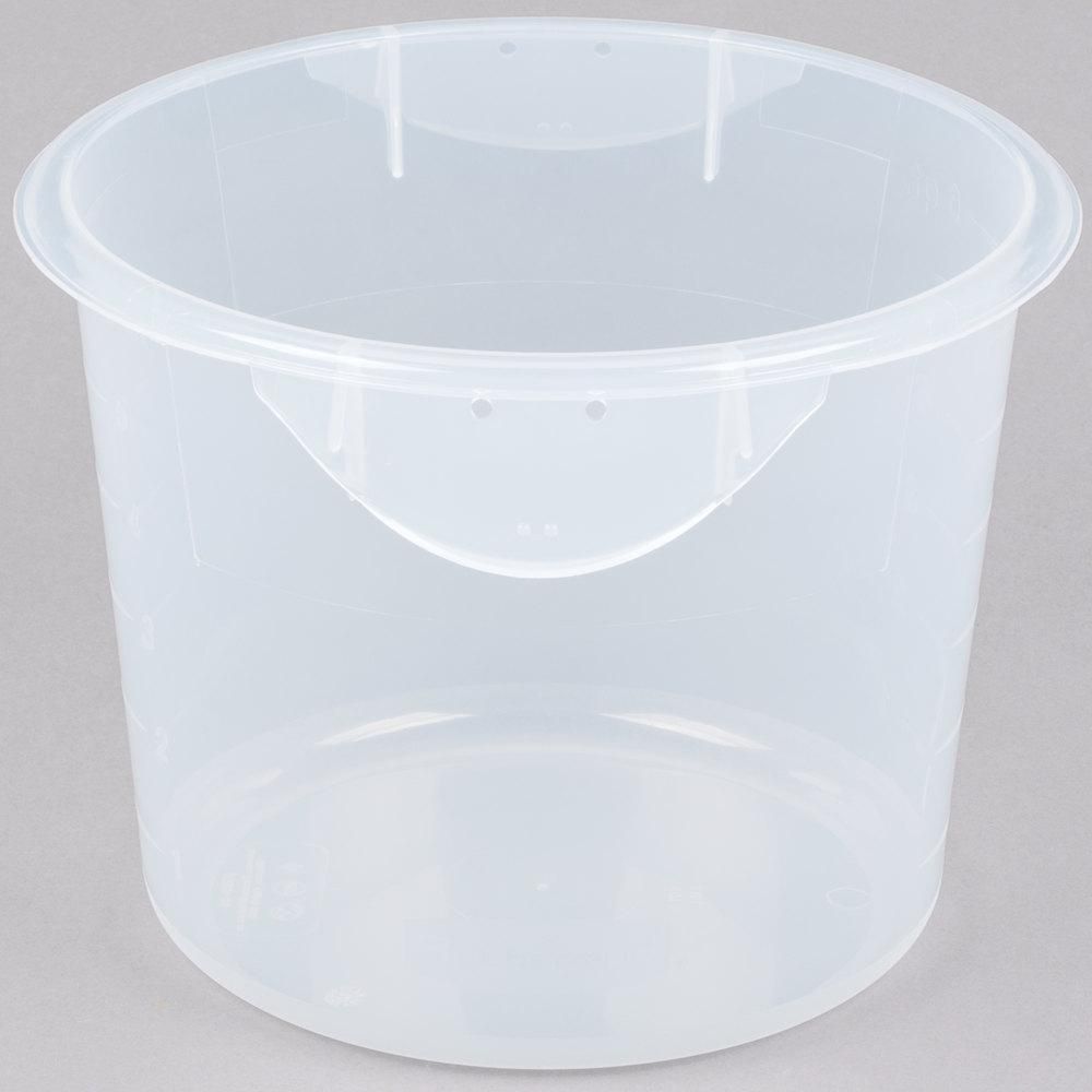 Rubbermaid kör alakú tárolódoboz 5,7L-es