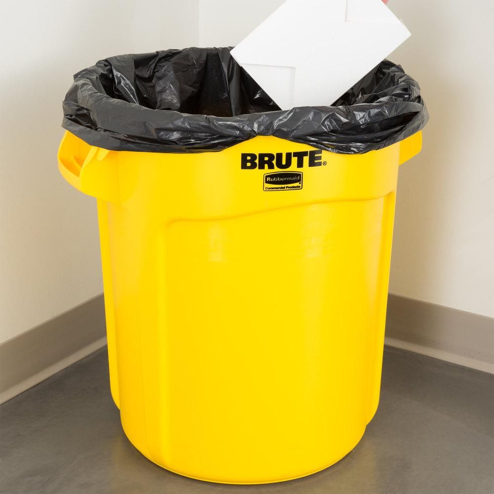 Rubbermaid Brute törhetetlen szemetes 75,7L-sárga