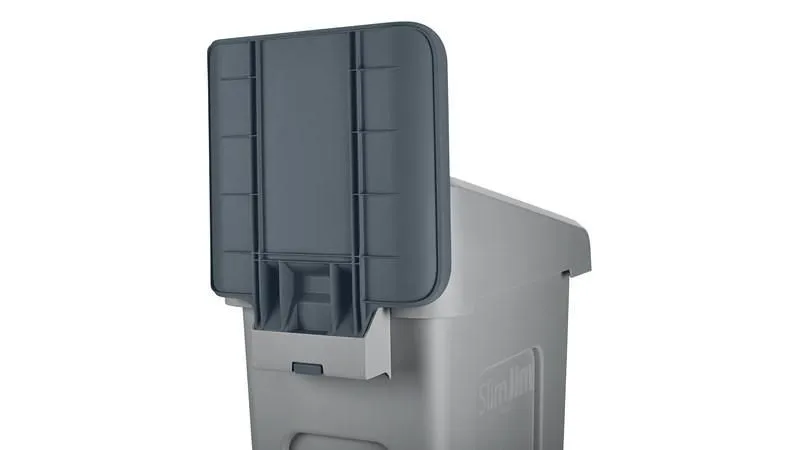 Rubbermaid információs tábla Slim Jim szelektív szetthez-szürke