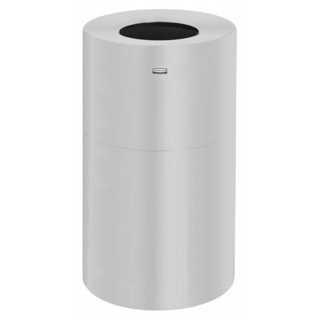 Rubbermaid 132,5L-es alumínium konténer, ezüst