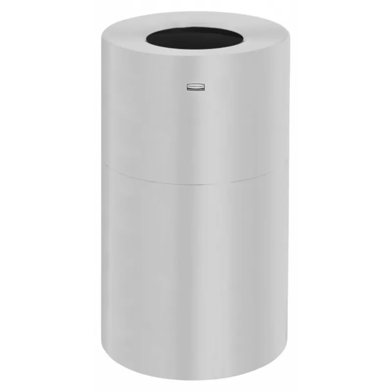 Rubbermaid 132,5L-es alumínium konténer, ezüst