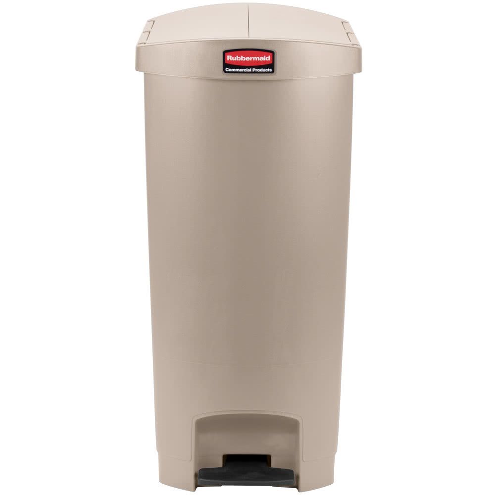 Rubbermaid Slim Jim Step-On szemeteskuka 68 liter- bézs