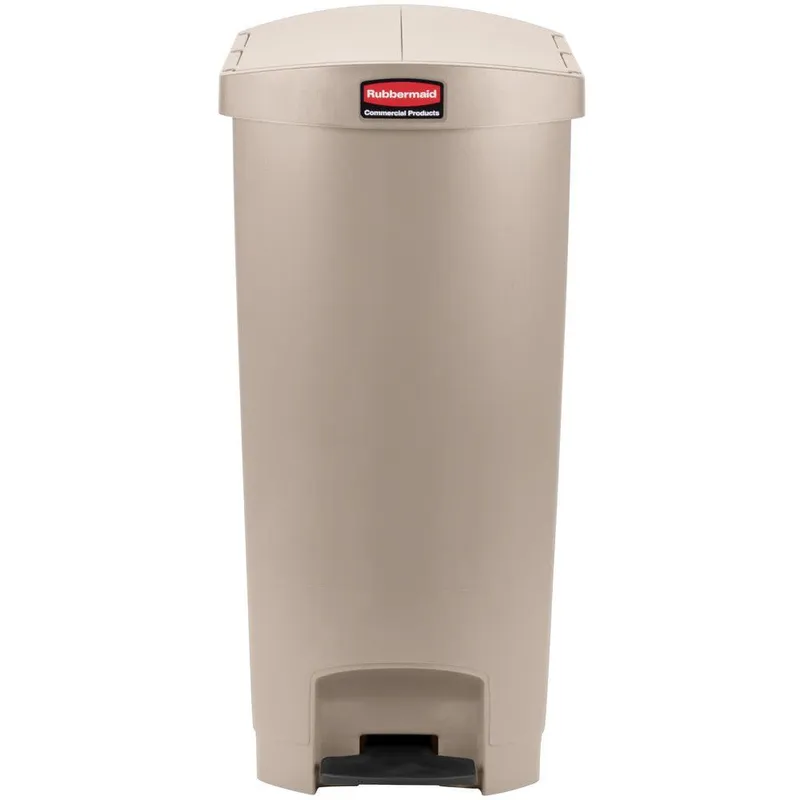 Rubbermaid Slim Jim Step-On szemeteskuka 68 liter- bézs