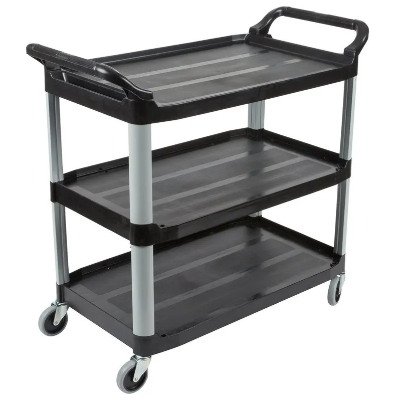 Rubbermaid X-tra szállodai szervizkocsi, 3 polcos