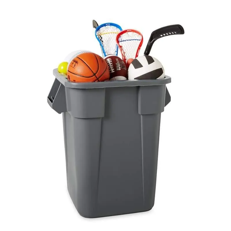 Rubbermaid Brute kocka alakú szemetes 151,4L szürke