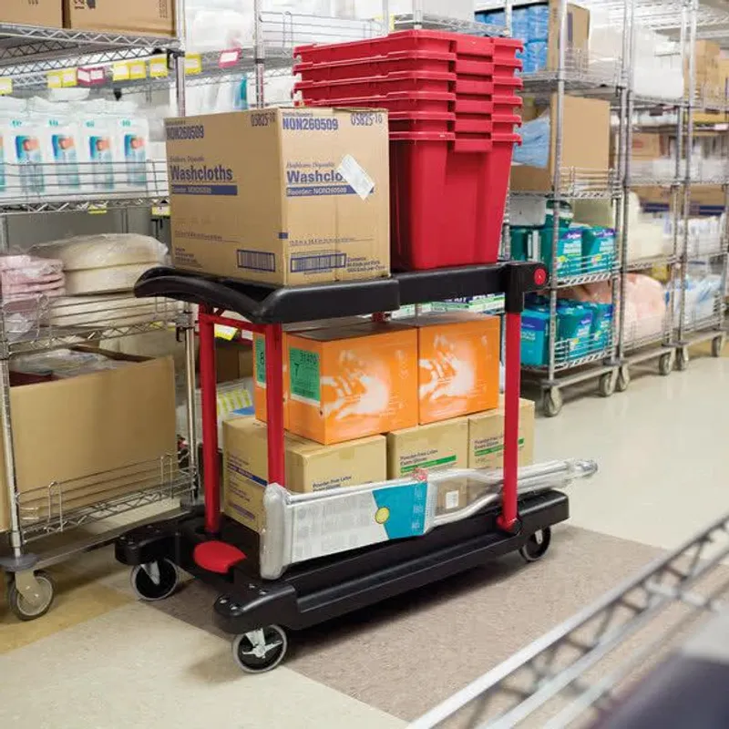 Rubbermaid multifunkciós szállító és anyagmozgató kocsi