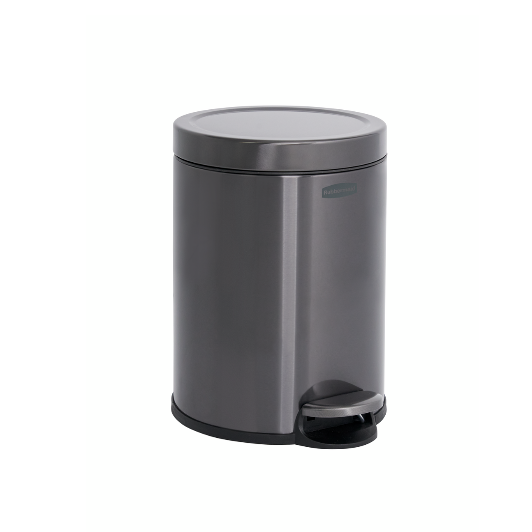 Rubbermaid kerek pedálos kozmetikai szemetes 6L