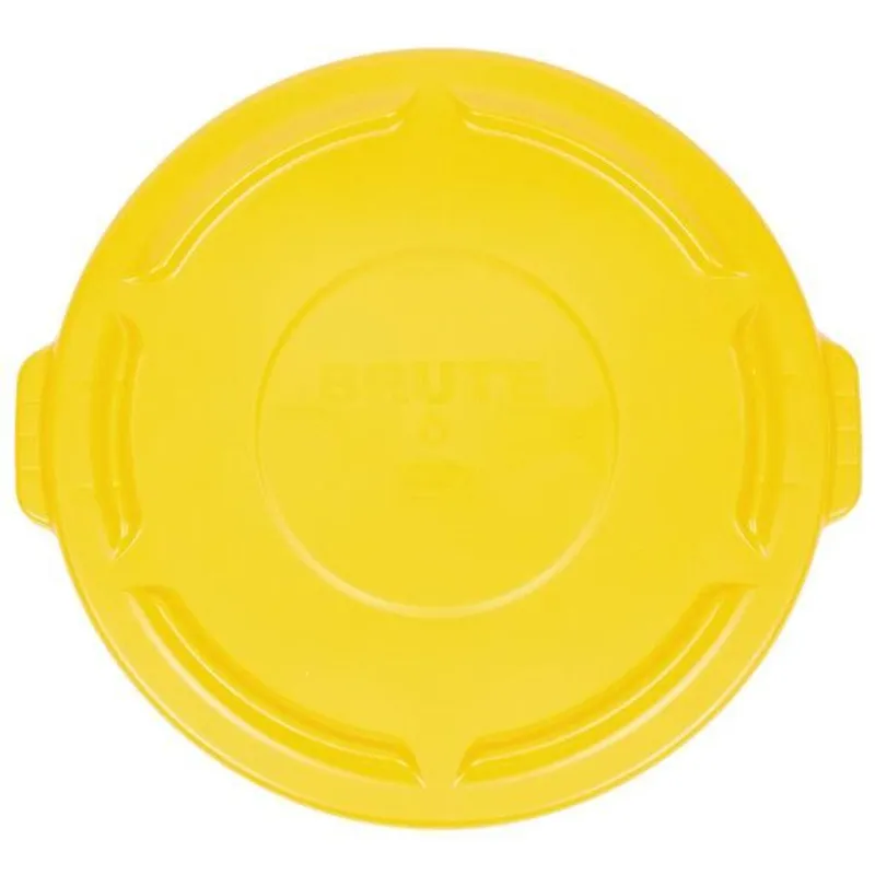 Rubbermaid Brute konténer tető 121,1L-es szemeteshez-sárga